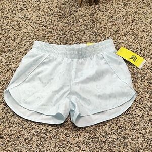 All In Motion | Girls Light Blue Athletic Shorts